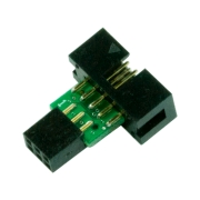 10-pin to 6-pin AVR ISP