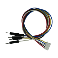 5-Wire 30cm Female(5pin,2mm) / 5-Male(1pin,2.54mm) (image for) 5-Wire 30cm Female(5pin,2mm) / 5-Male(1pin,2.54mm)