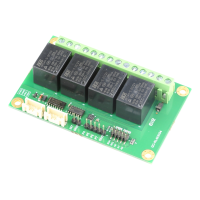 4-Relay (Coil:12V) 4-I/O PCA9554C I2C-Bus (image for) 4-Relay (Coil:12V) 4-I/O PCA9554C I2C-Bus