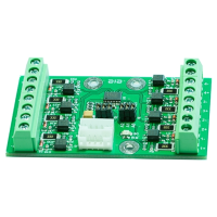 (image for) DIN-Rail 15-30V PCF8574 I2C OPTO Board