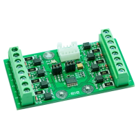 (image for) DIN-Rail 15-30V PCF8574A I2C OPTO Board