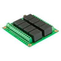 (image for) DIN-Rail PCF8574A I2C 12V 10A Relay Board