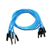 (image for) Blue Jumper Wires 0.1" F/F 12" 26awg