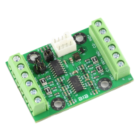 (image for) Compact 4-20mA 0-10V 18-bit MCP3424 I2C ADC Board V2