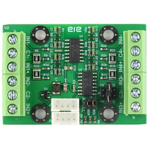 (image for) Compact 4-20mA 0-10V 18-bit MCP3424 I2C ADC Board V2 - Click Image to Close