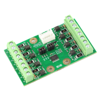 (image for) DIN-Rail 15-30V PCF8574 I2C OPTO Board V2