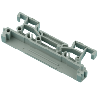 (image for) DIN Rail End Foot 72x11.25mm White