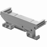 (image for) DIN Rail End Foot 72x21.25mm White