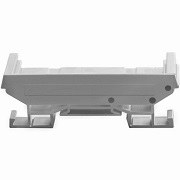 (image for) DIN Rail End Foot 72x21.25mm White