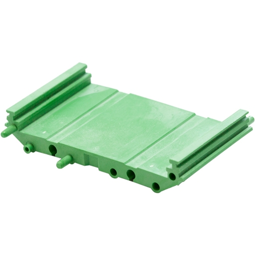 (image for) DIN Rail Base 72x45mm Green - Click Image to Close