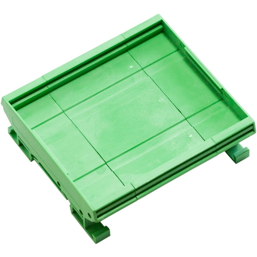 (image for) DIN Rail 3pcs Foot 72x90mm Green - Click Image to Close