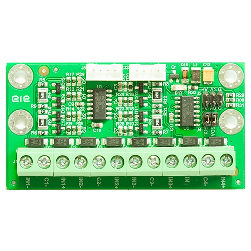 (image for) Universal 4-20mA 0-10V 18-bit MCP3424 I2C Bus ADC Board - Click Image to Close